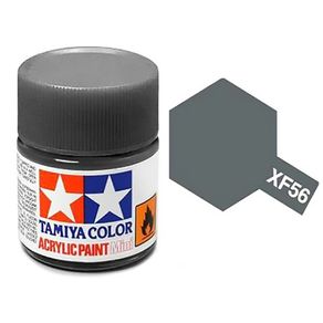 TAM81756-01-1-XF56-ACRILICO-FOSCO-METALLIC-GREY-10ML-TAMIYA-81756