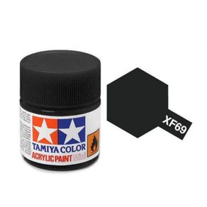 TAM81769-01-1-XF69-ACRILICO-FOSCO-PRETO-NATO-10ML-TAMIYA-81769