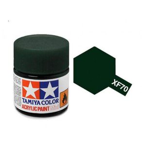 TAM81770-01-1-XF70-ACRILICO-FOSCO-DARK-VERDE-2-10ML-TAMIYA-81770