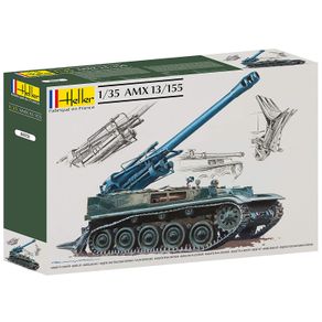 HLR81151-01-1-CANHAO-AUTOPROPULSADO-AMX-13-155-1-35