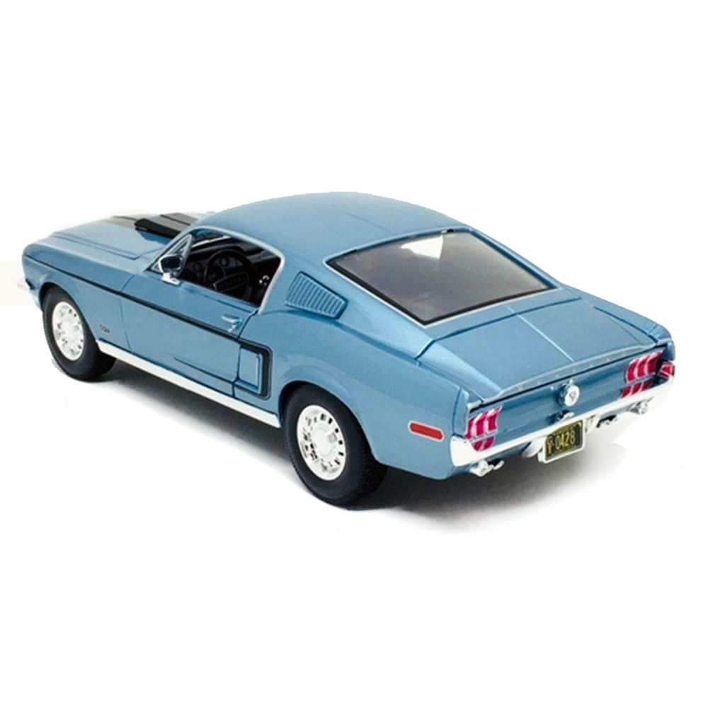 Miniatura Carro 1968 Ford Mustang Gt Cobra Jet 1/18 Special