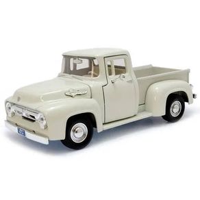 Miniatura-Ford-Pick-up-Branca-1956-1-24-American-Classics-motormax-73235H-01
