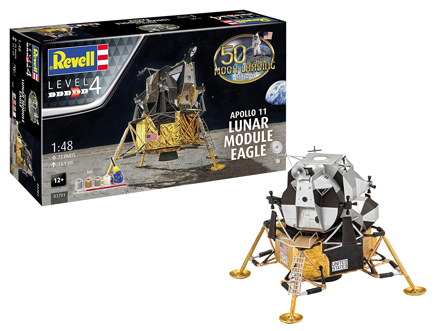Apollo 11 Modulo Lunar Eagle 1/48 Revell 3701 - limahobbies