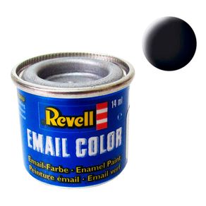 REV32108011TINTAESMALTEPRETOFOSCO14MLREVELL