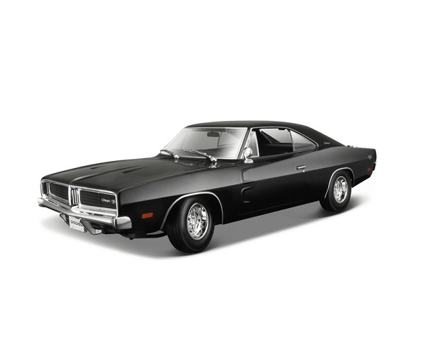 1/18 ダッジチャージャーR/T Dodge Charger R/T 1969 Miniatura Carro Dodge Charger R/T 1969 1/18 Special Edition Preto