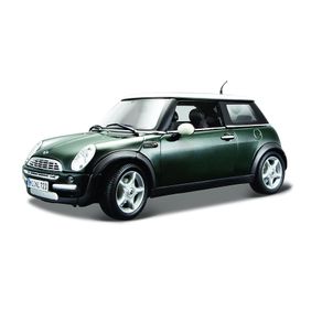 Miniatura-Carro---Mini-Cooper-Sun-Foof---1-18---Maisto-Special-Edition---Verde