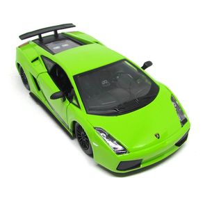 Miniatura-Carro---2007-Lamborghini-Gallardo-Superleggera---1-24---Verde---Burago