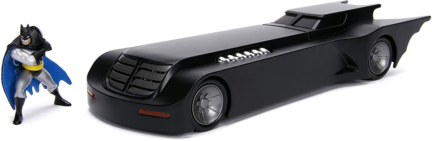 Miniatura Carro Batmobile Com Figura 1/24 Jada 30916