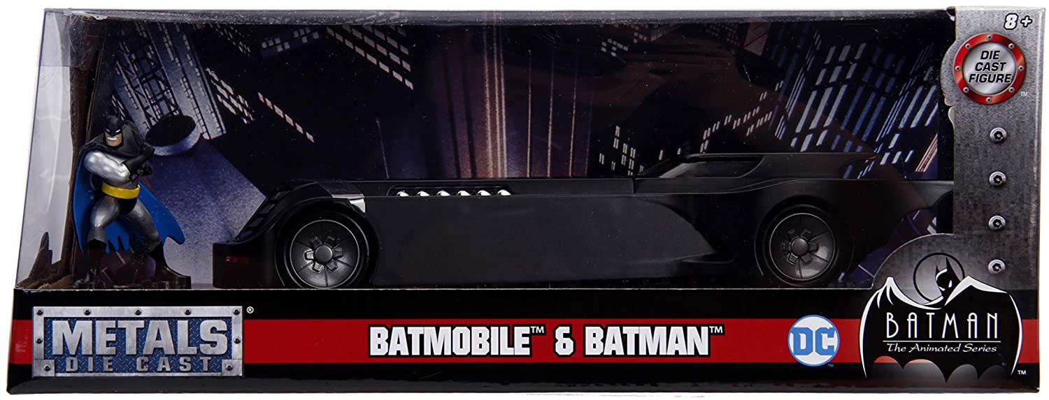 Encontraproduto.com.br - Miniatura Carro Batmobile Com Figura 1/24 Jada 30916