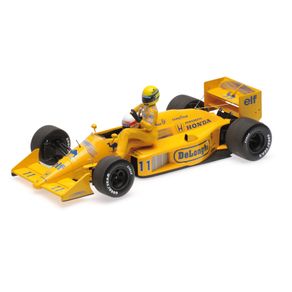 Miniatura-Carro-F1-Lotus-Honda-99T-Ayrton-Senna-Riding-On-Satoru-Nakajima’S-Car-Italian-Gp-1