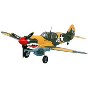 Miniatura---P-40E-Kittyhawk-16FS-23FG-1942---1-72---Easy-Model