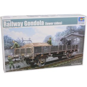 Kit-Plastico-German-Railway-Gondola--Lower-sides--1-35-Trumpeter
