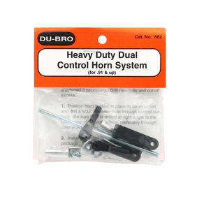 DUBRO882011HEAVYDUTYDUALCONTROLHORNSYSTEMP91