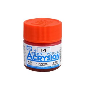 Tinta Acrysion N014 Orange Gloss 10 Ml Gunze Guac14 - limahobbies