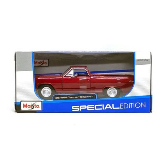 Miniatura Chevrolet El Camino 1965 1/25 Spacial Editon Vermelho