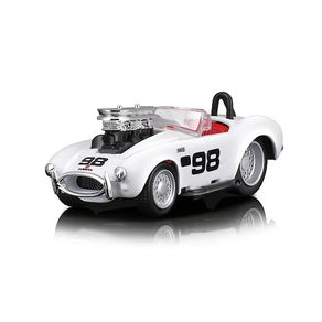 Miniatura-Shelby-Cobra-1964-1-64-Muscle-Machines-Maisto-BRANCO-15551-01