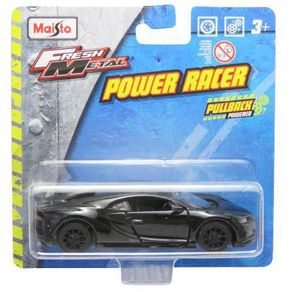 Miniatura-Fresh-Metal---Power-Racers---1-43---Bugatti-Chiron-Preto