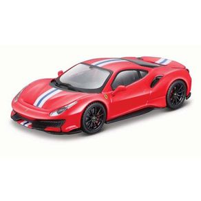 Miniatura-Ferrari-Die-Cast-Vehicle-1-43-Race---Play-Bburago-488-PISTA-01