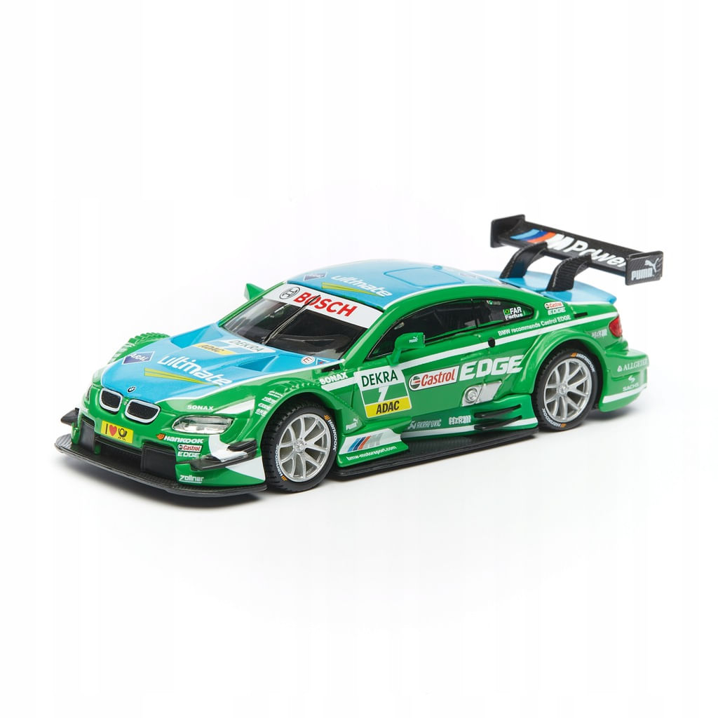 Miniatura Carro Bmw M3 Dtm #7 Augusto Farfus 1/32 Race Bburago