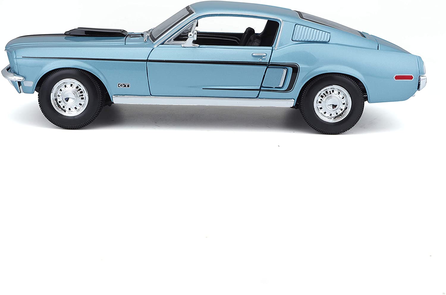 Miniatura Carro 1968 Ford Mustang Gt Cobra Jet 1/18 Special