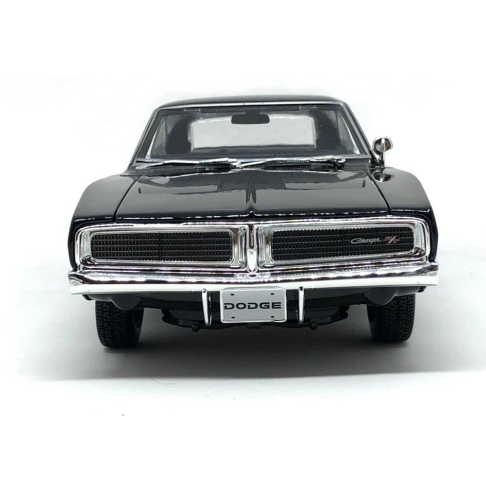 Miniatura Carro Dodge Charger R/T 1969 1/18 Special Edition Preto