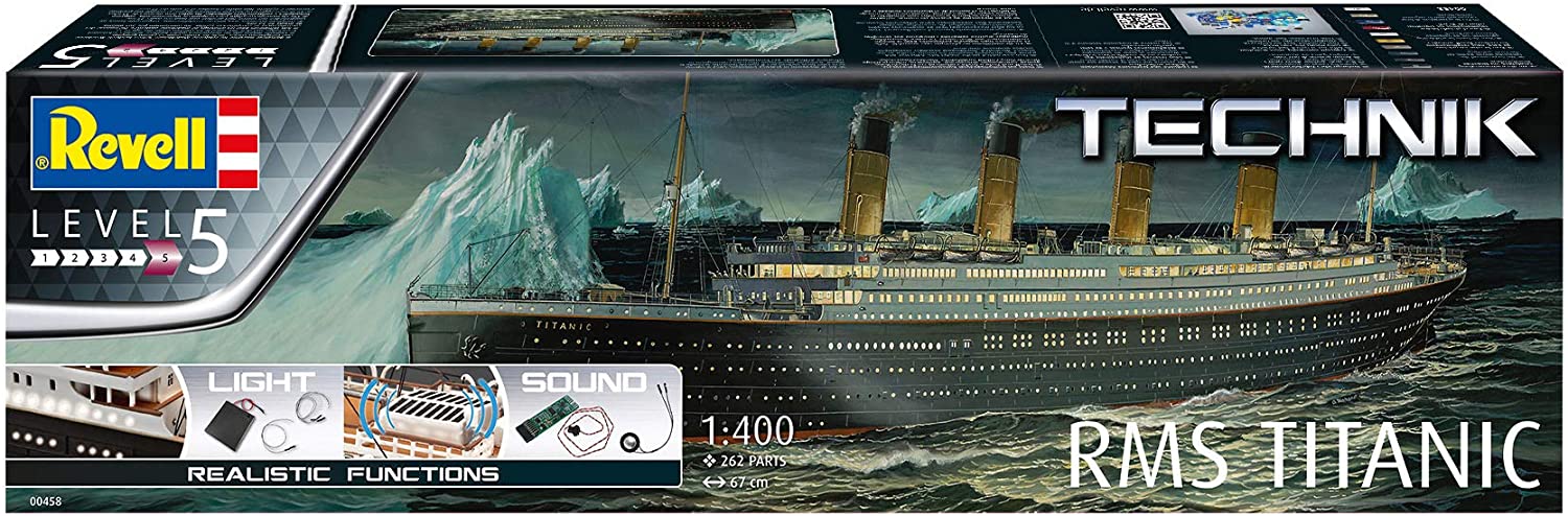 Rms Titanic Technique 1/400 Revell Rev00458 - limahobbies