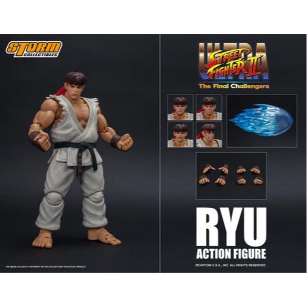 ryuu02 Ryu Edição Limitada - Ultra Street Fighter Ii - Jada Toys