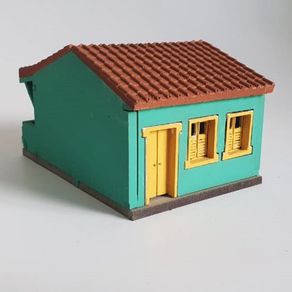Miniatura-Para-Maquete-Casa-Germinada-Mod-04-Escala-HO-1-87-Dio-Studios-01