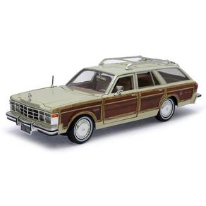 Miniatura-Chrysler-Lebaron-Town-Country-Wagon-Bege-1979-1-24-American-Classic-motormax-73331-01