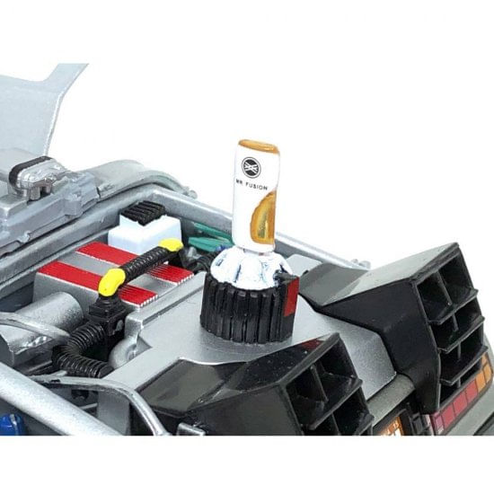 未開封 1/24 WELLY DeLorean Time Machine箱難あり Miniatura Delorean Time Machine Cinza 1:24 Welly