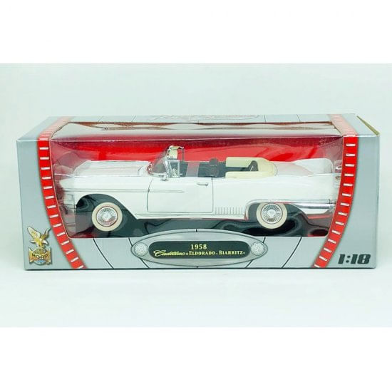 自動車 YatMing CadillacELDORADO Biarritz 1958 1958 Cadillac Eldorado Biarritz - Escala 1:18 - Yat Ming
