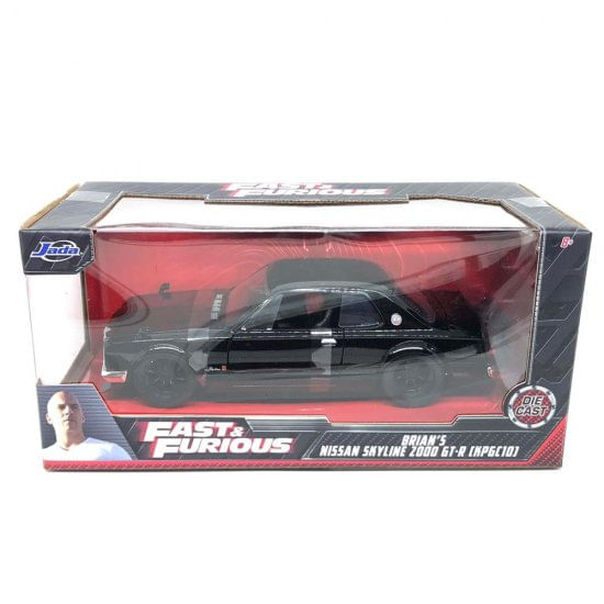 JADA TOYS BRIAN'S 2002 NISSAN SKYLINE GTR R-34 FAST & FURIOUS RADIOCONTROL 1:24 EUR 61,15