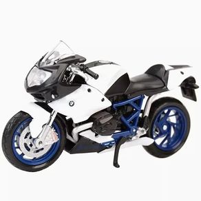 Miniatura-Motocicletas-1-18-2-Wheelers--Maisto---BMW-HP2-Sport---Branco