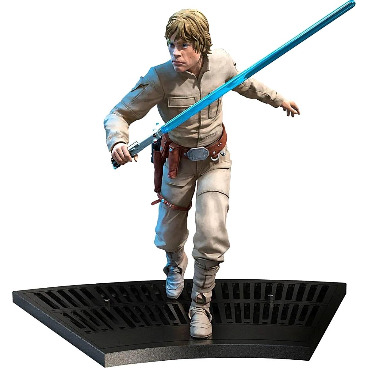 Action Figure Star Wars Luke Skywalker Hyper Real Start Wars Black