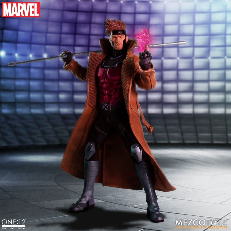 Action Figure Marvel One/12 Gambit 1/12 77290 Mezco - limahobbies
