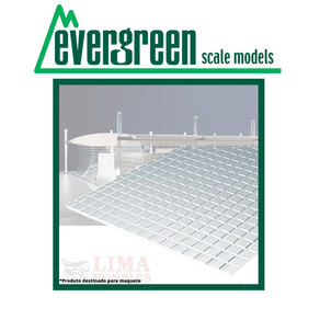 Placa-para-Maquete-15x30cm-Calcada-0-40mm-Estireno-Branco