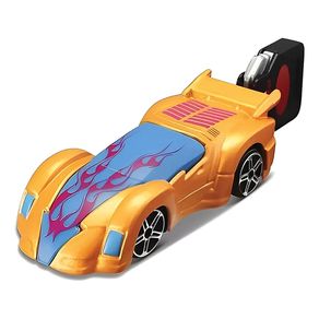 Miniatura-Carro-Burnin-Key-Cars-Oneway-1-64-Laranja
