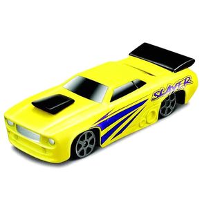 Miniatura-Carro-Burnin-Key-Cars-Slayer-1-64-Amarelo