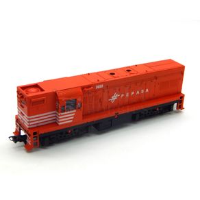 Locomotiva-G12-Fepasa-1-87-Vermelha