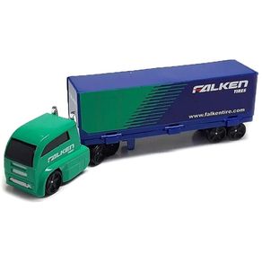 Miniatura-Caminhao-com-Cacamba-Bau-Falken-Verde-e-Azul