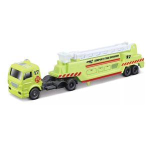 Miniatura-Caminhao-com-Cacamba-Maisto-Highway-Haulers-Verde