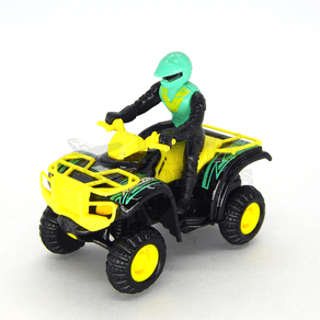 Miniatura-Quadriciclo-Avts-Amarelo-Com-Piloto-Verde