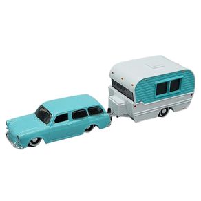 Miniatura-Carro-Volkswagen-1600-Squareback-Com-Trailer-1-64