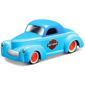 Miniatura-Carro-Harley-Davidson-Willys-Coupe-1941-1-64