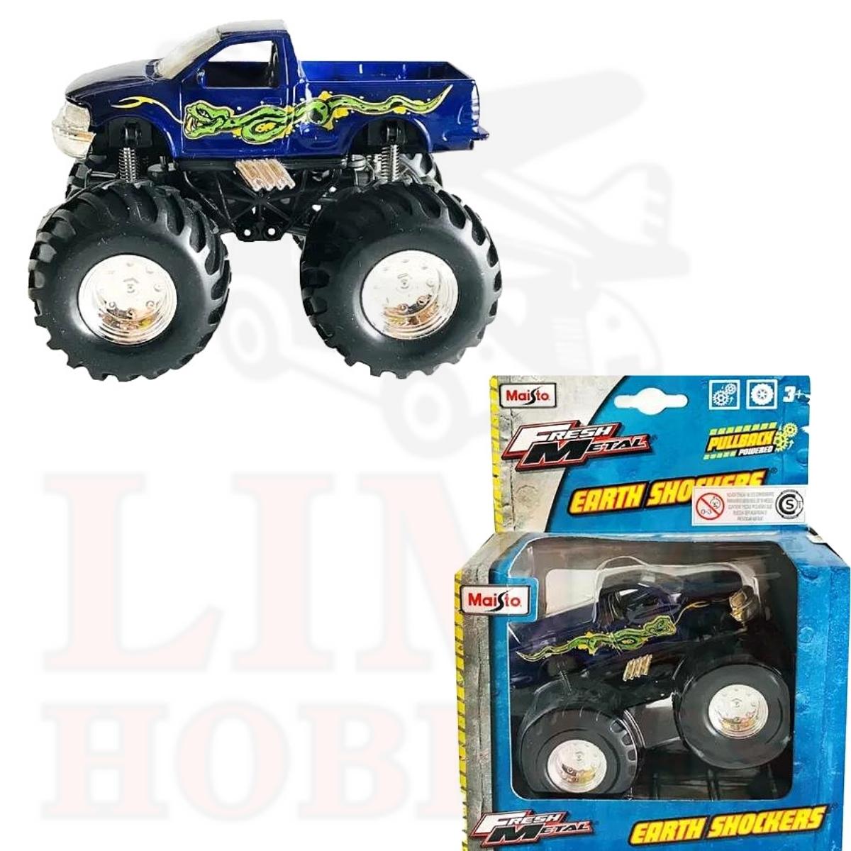 ミニカー FORD F150 Flareside Miniatura Monster Truck Ford F150 Flareside Fresh Metal Maisto