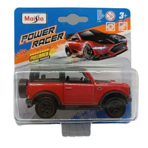 Miniatura-Carro-Power-Racer-Ford-Bronco-1-43-Vermelho