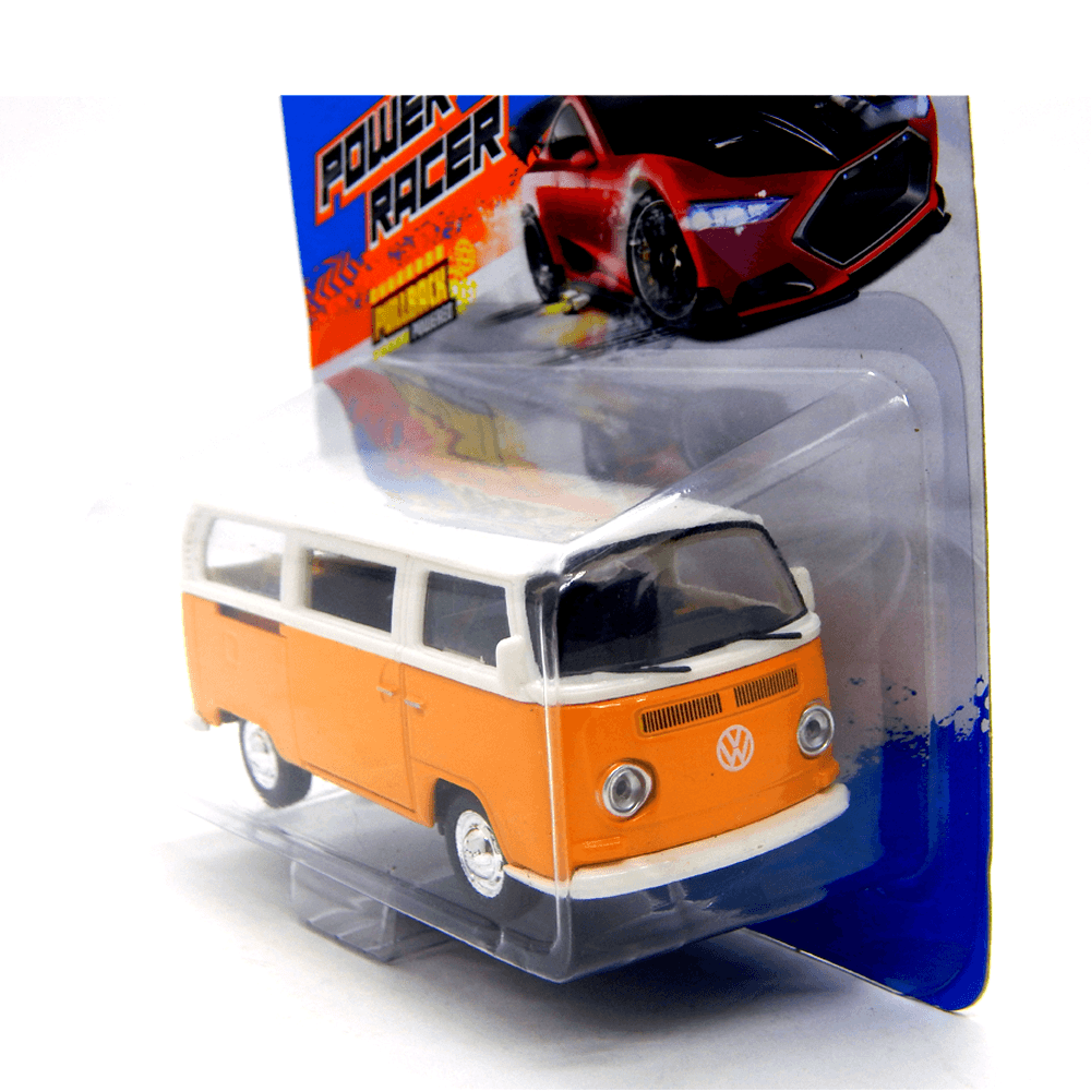 Miniatura Volkswagen Type 2 Bus 1971 1/43 Laranja Maisto 25001