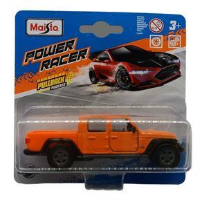 Miniatura-Carro-Power-Racer-Jeep-Gladiator-1-43-Laranja