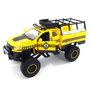 Miniatura-Caminhonete-Chevrolet-Colorado-Work-Truck-2017-Amarelo