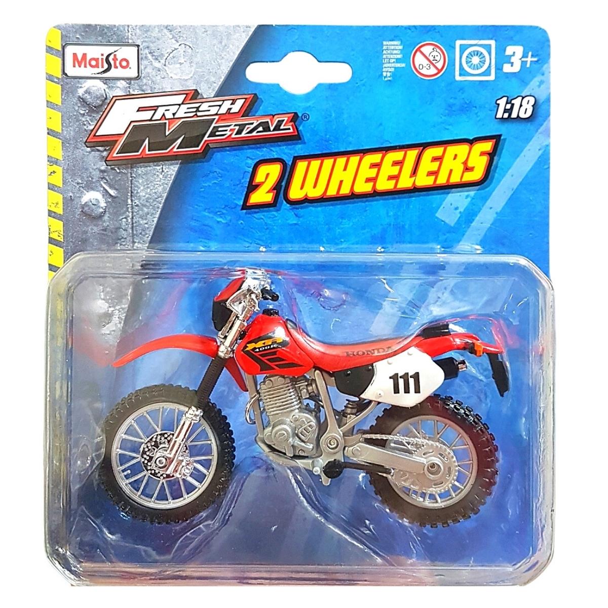 Miniatura Moto Honda Xr-400 R #111 1/18 Maisto 35300 - limahobbies